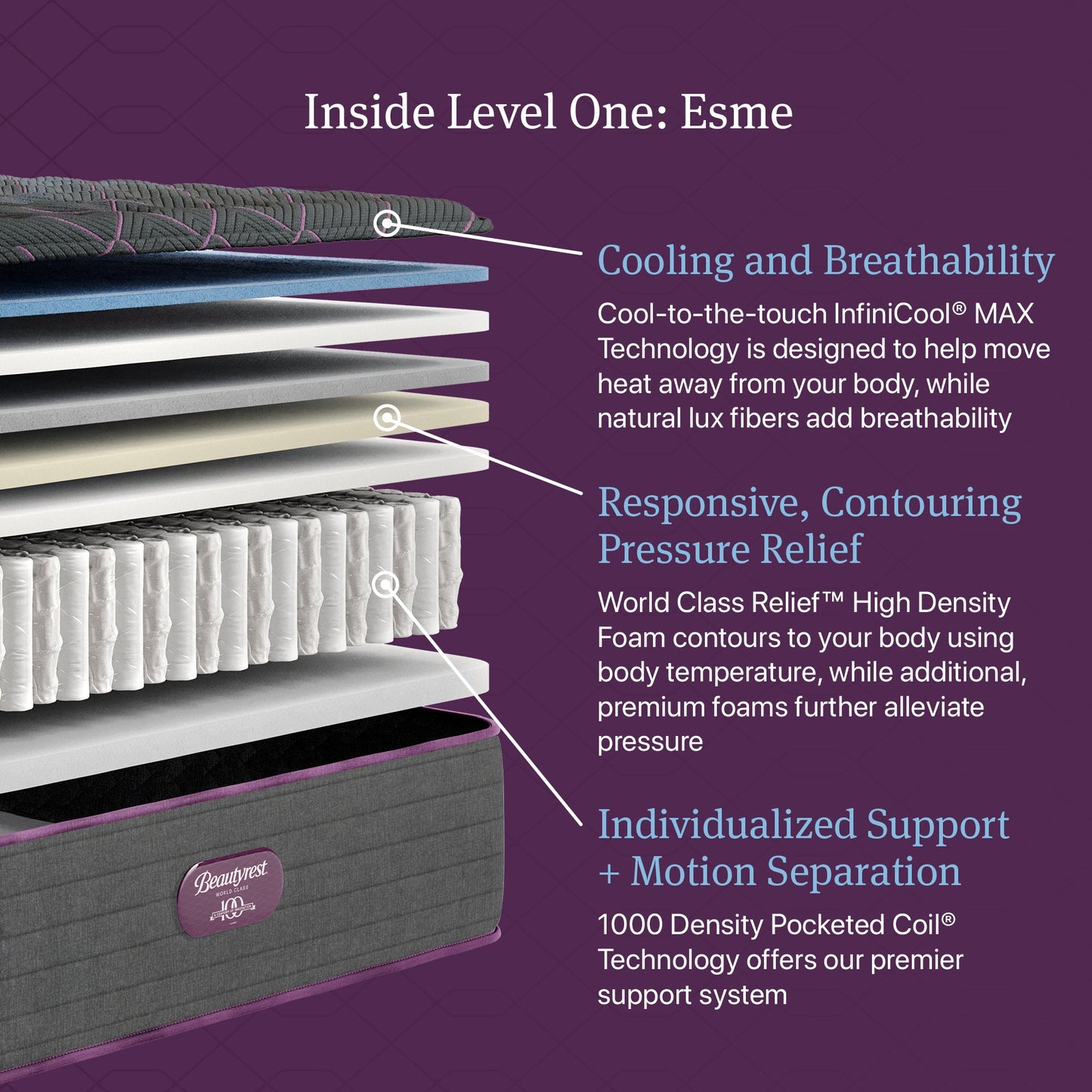 Beautyrest Canada - Level 1 World Class - "Esme"