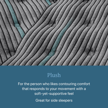 Closeup image of the Level Two Plush Beautyrest Innerspring Mattress